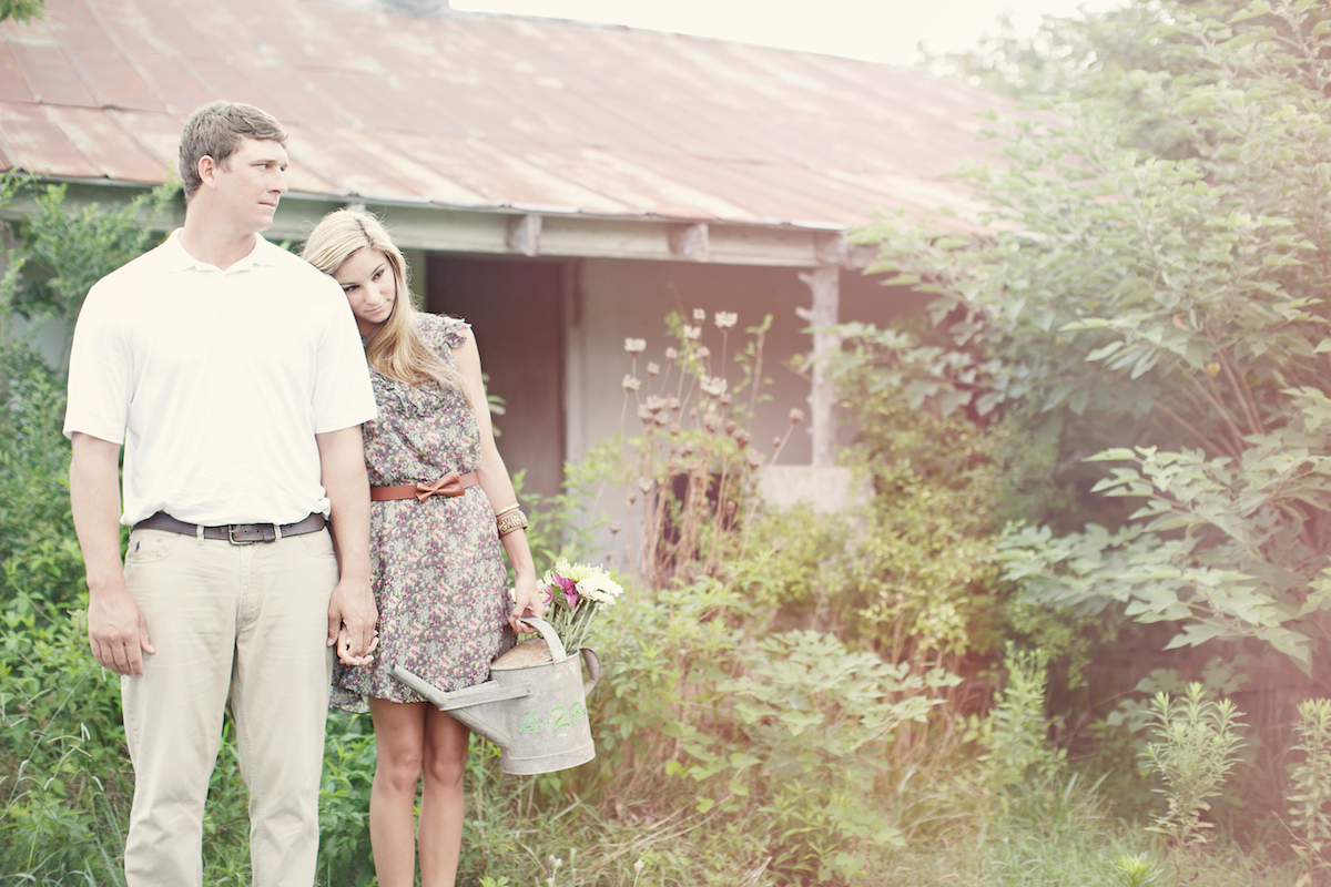 Jessica And Ryan Southern Vintage Engagement Photography Vintage Wedding Photography